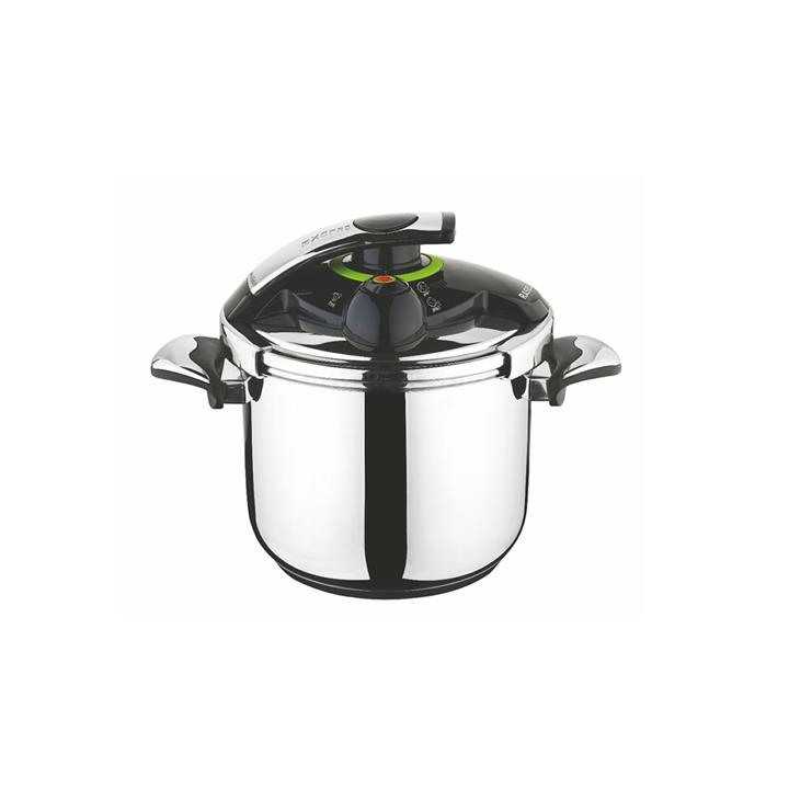 زودپز استیل راسل مدل دلوکس  کد R-150  گنجایش 5 لیتر Rasel Delux R-150 Pressure Cooker 5 Litre